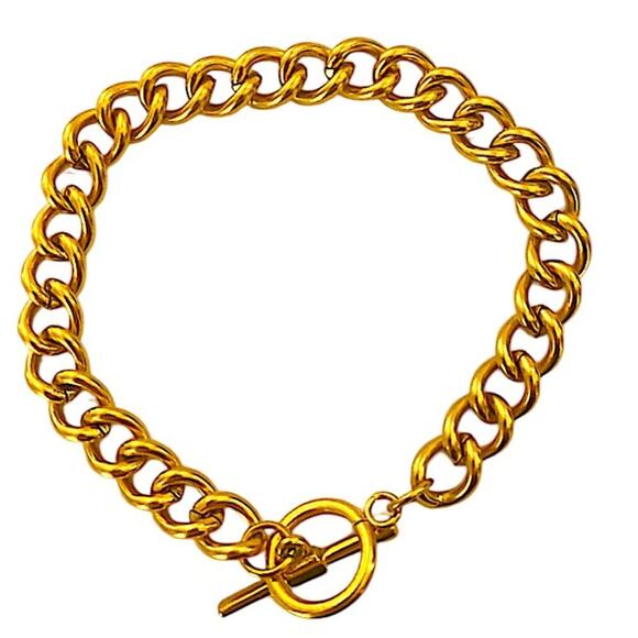 Stainless Steel Chain Link Bracelet - Picture 2 of 3